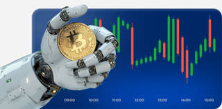 Cryptobeursplatform getoond in de Toren Rentiek dashboardweergave